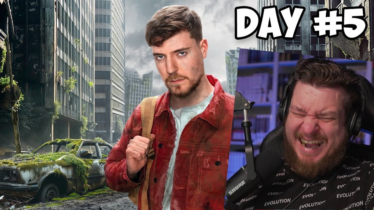 Я Выжил 7 Дней в Заброшенном Городе | РЕАКЦИЯ НА MrBeast