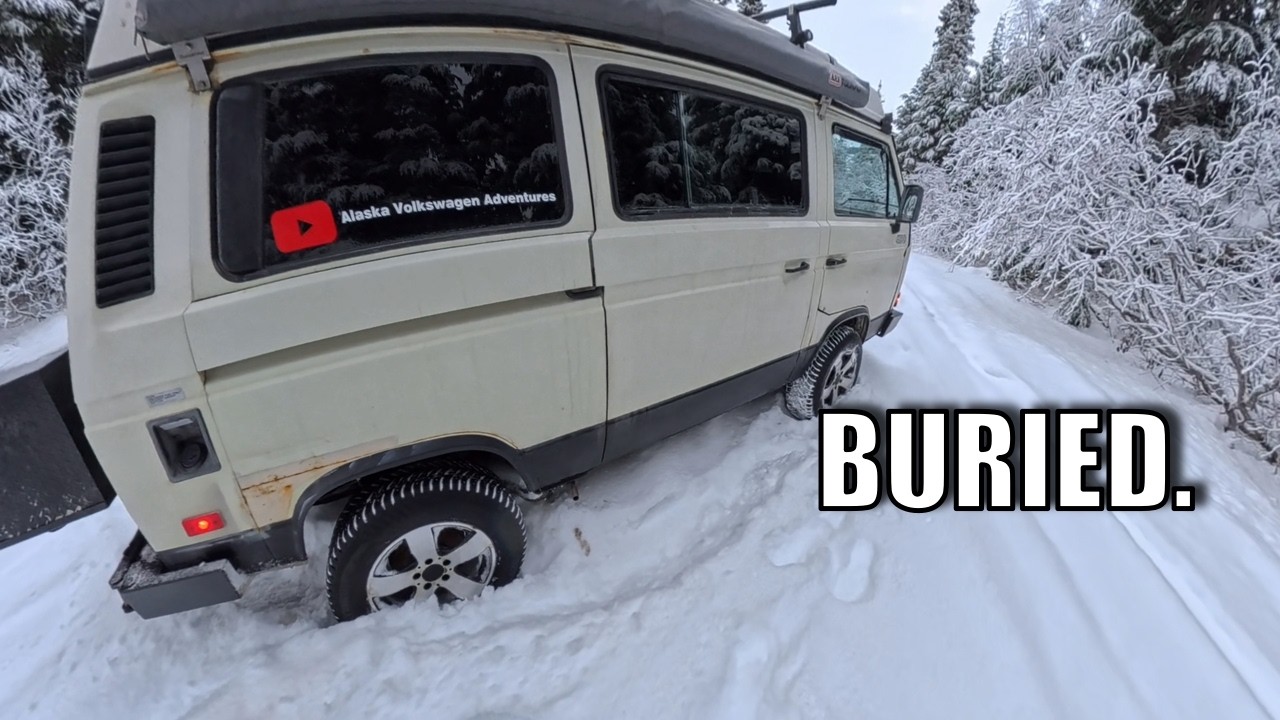 Stuck in the Mountains | Deep Snow in Alaska