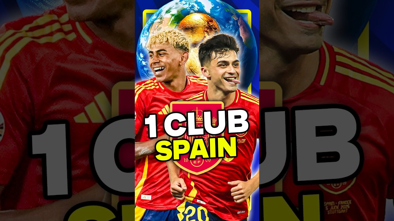 The BEST 1 Player Per Club Spain Squad 🇪🇸🤩