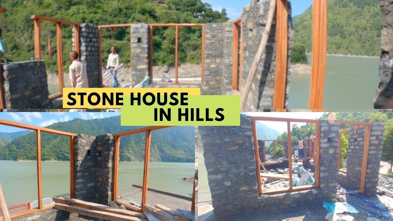 Stone House Construction In Hills 🏠 पहाड़ो में पत्थर का घर  💡 House in Himachal 🗻 चलो बनाये अपना घर