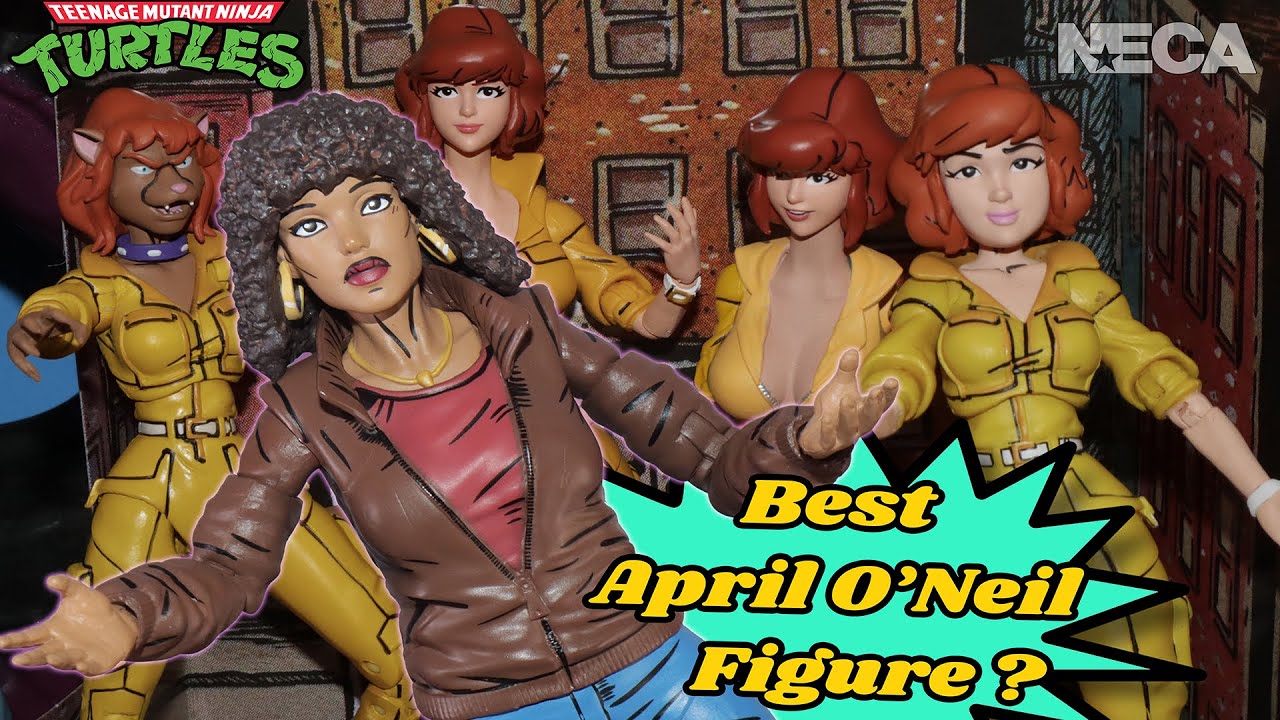Did NECA Release the BEST NEW April O'Neil Figure?! ( TMNT Mirage April 2.0 )