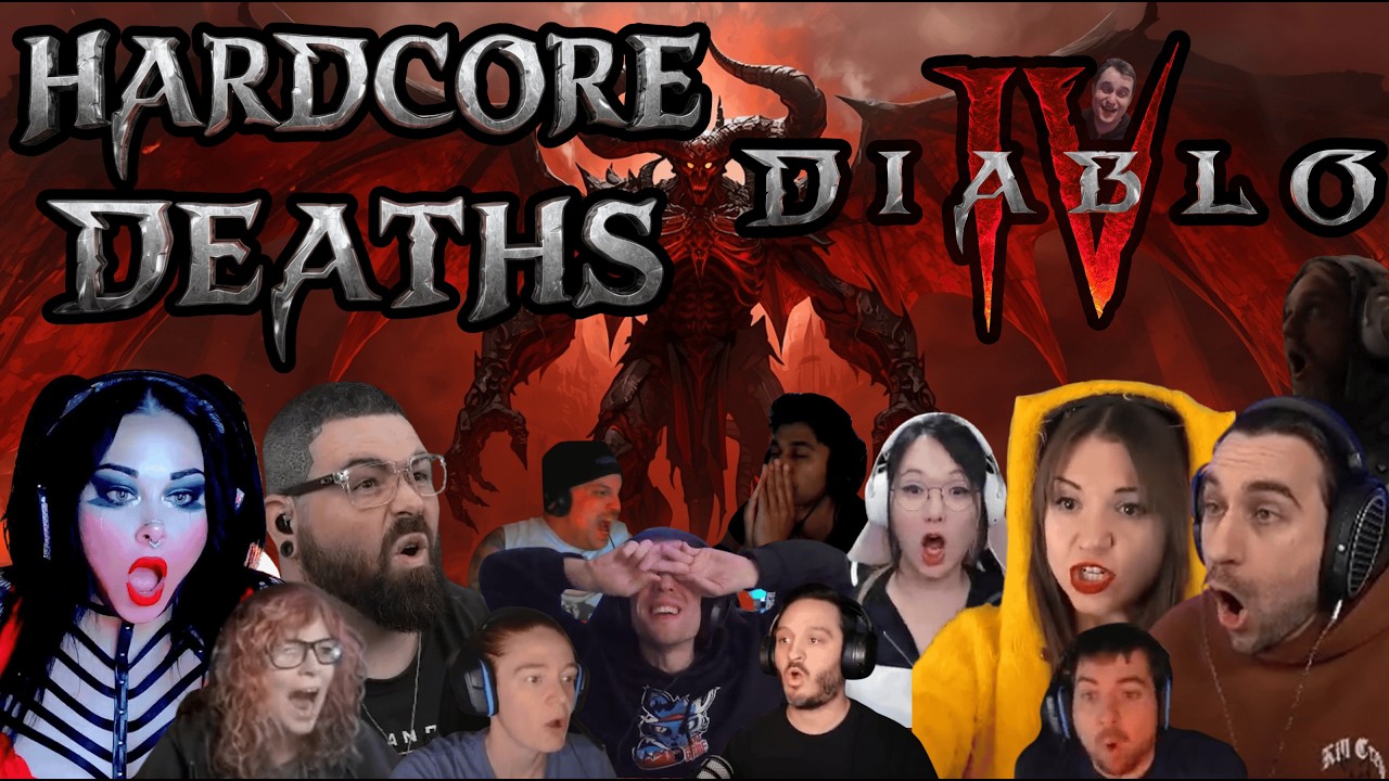 Лучшие и худшие смерти в режиме хардкора в Diablo 4, 11 сезон.