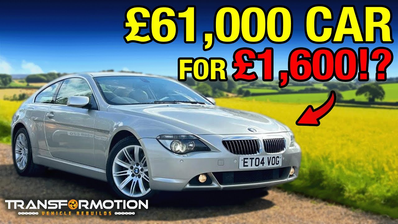 WE BOUGHT THE CHEAPEST BMW 645i V8 IN THE UK!
