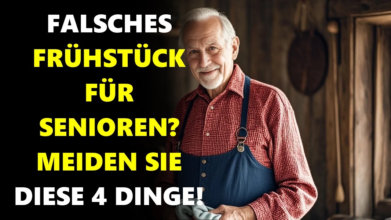 4 Lebensmittel, die Senioren nie frühstücken sollten für Gesundheit & Energie! Ältere