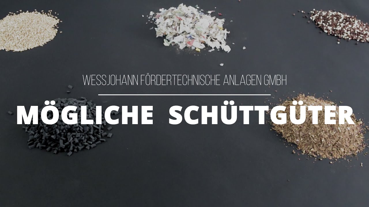 Effektive F&ouml;rdertechnik f&uuml;r Sch&uuml;ttg&uuml;ter aller Art