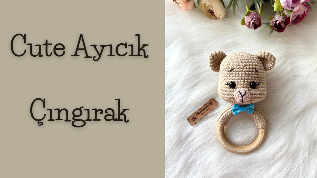 67 #AMİGURUMİ ÇINGIRAK YAPILIŞI #amigurumicıngırak #amigurumidişkaşıyıcı #çıngırak