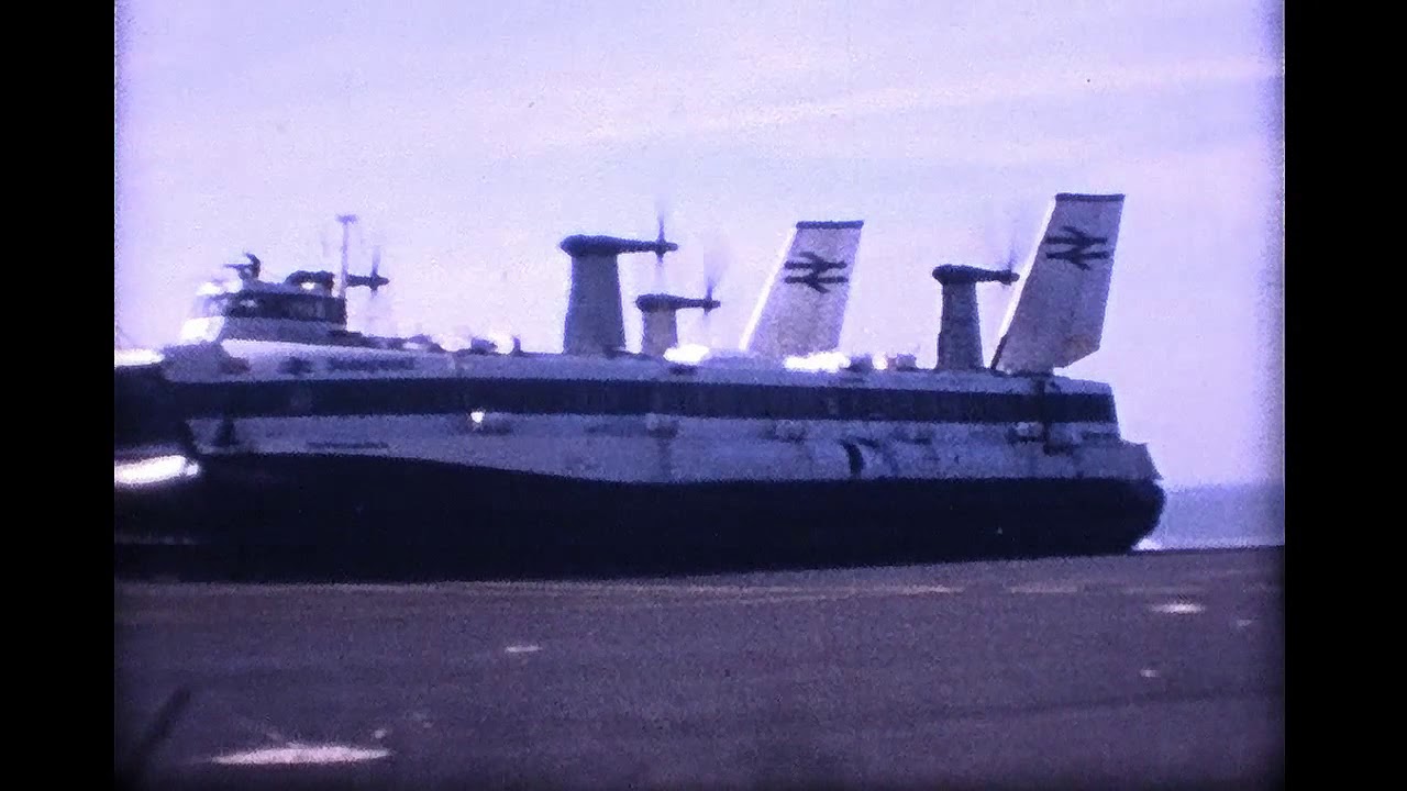 SeaSpeed HoverCraft operated by British Rail 1969