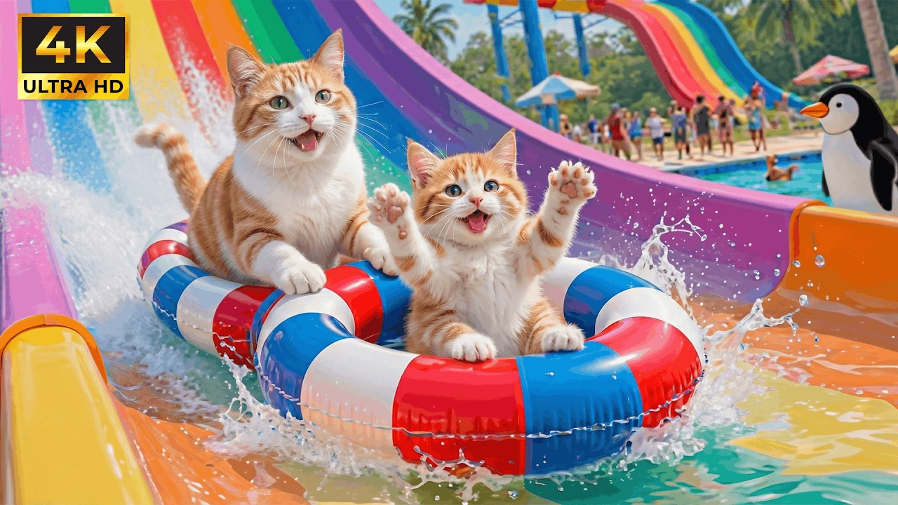 Mama Cat Found a Lost Wallet at the Water Park — What Happened Next Will Melt Your Heart 😭🐱🌊