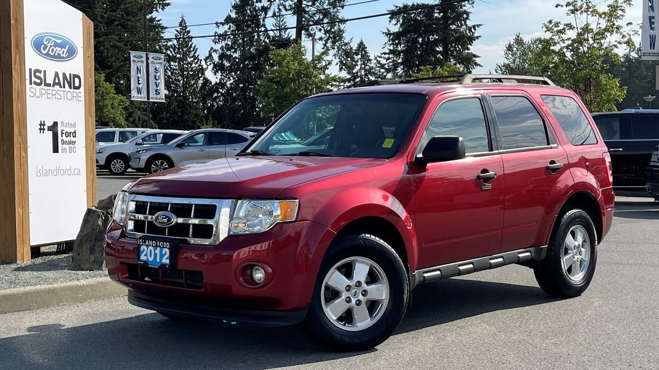 2012 Ford Escape XLT + Hidden Wet Storage, Keyless Entry Keypad, RWD Review | Island Ford