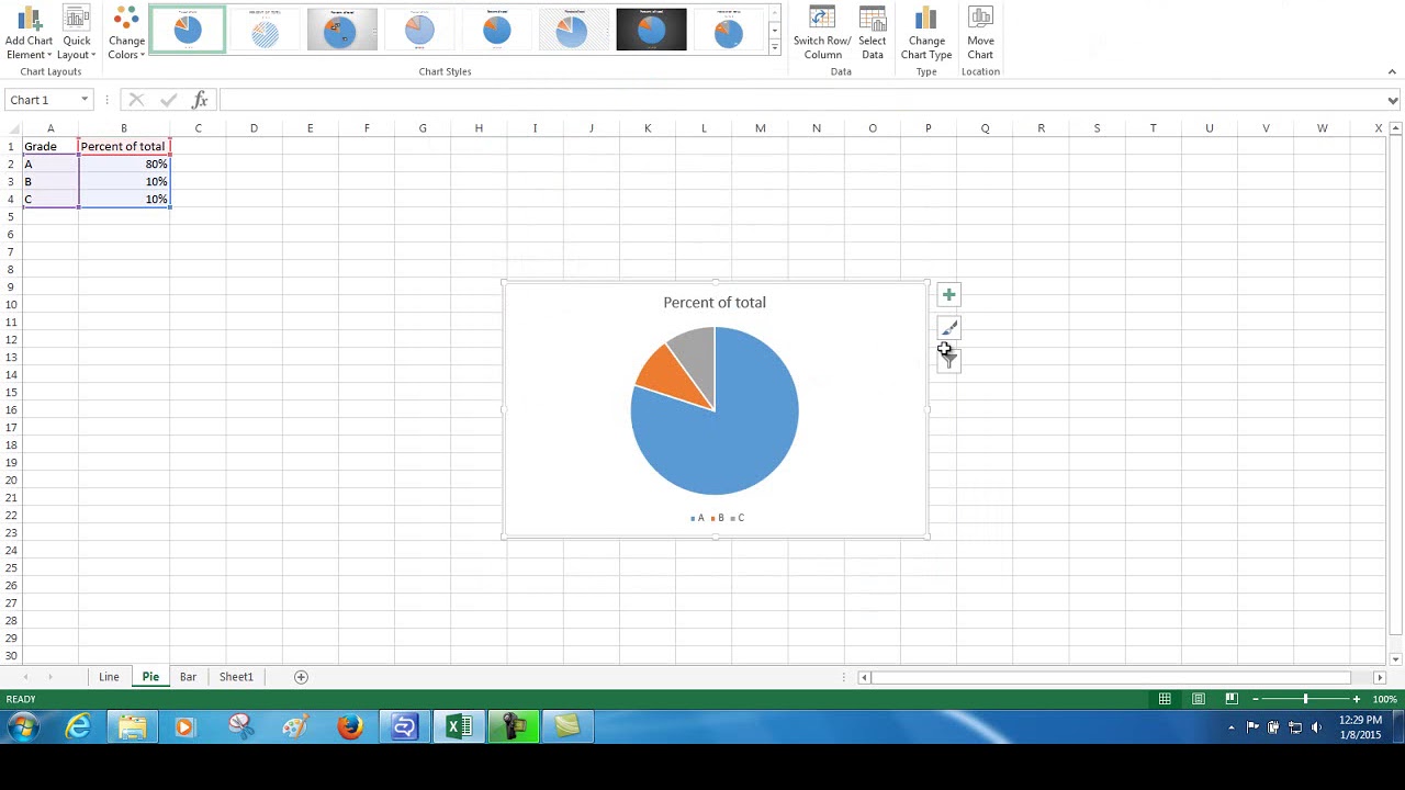 Microsoft Excel Charts