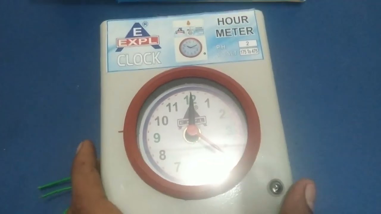 Tubewell timer hour meter best kisano ke liye 2025 👍👌👌😮😮#crompton #automobile