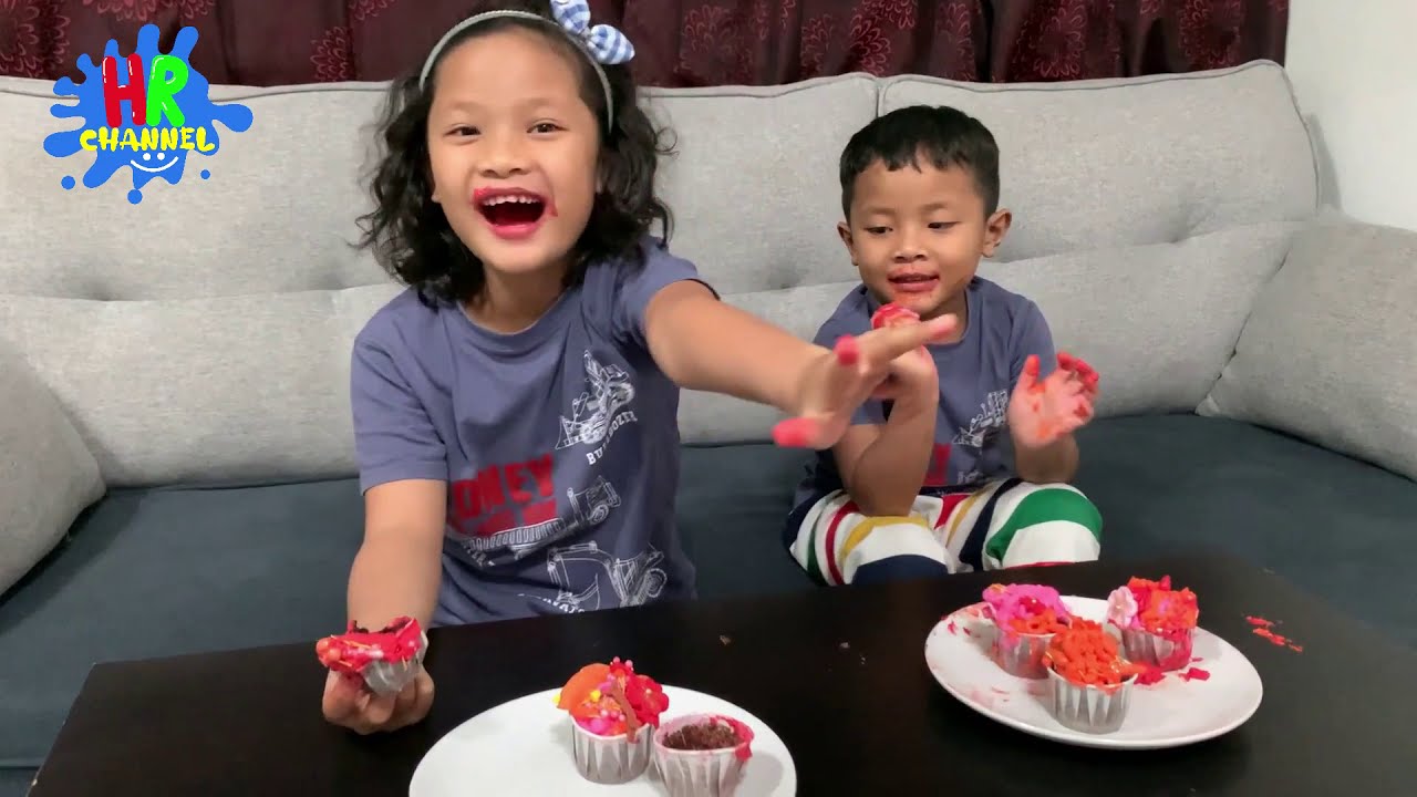 Cake Decorating with Hanna & Rayyan