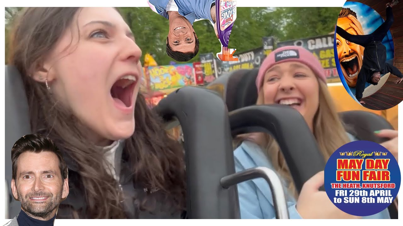 KNUTSFORD MAY DAY FAIR VLOG - Winter Wonderland of the North?