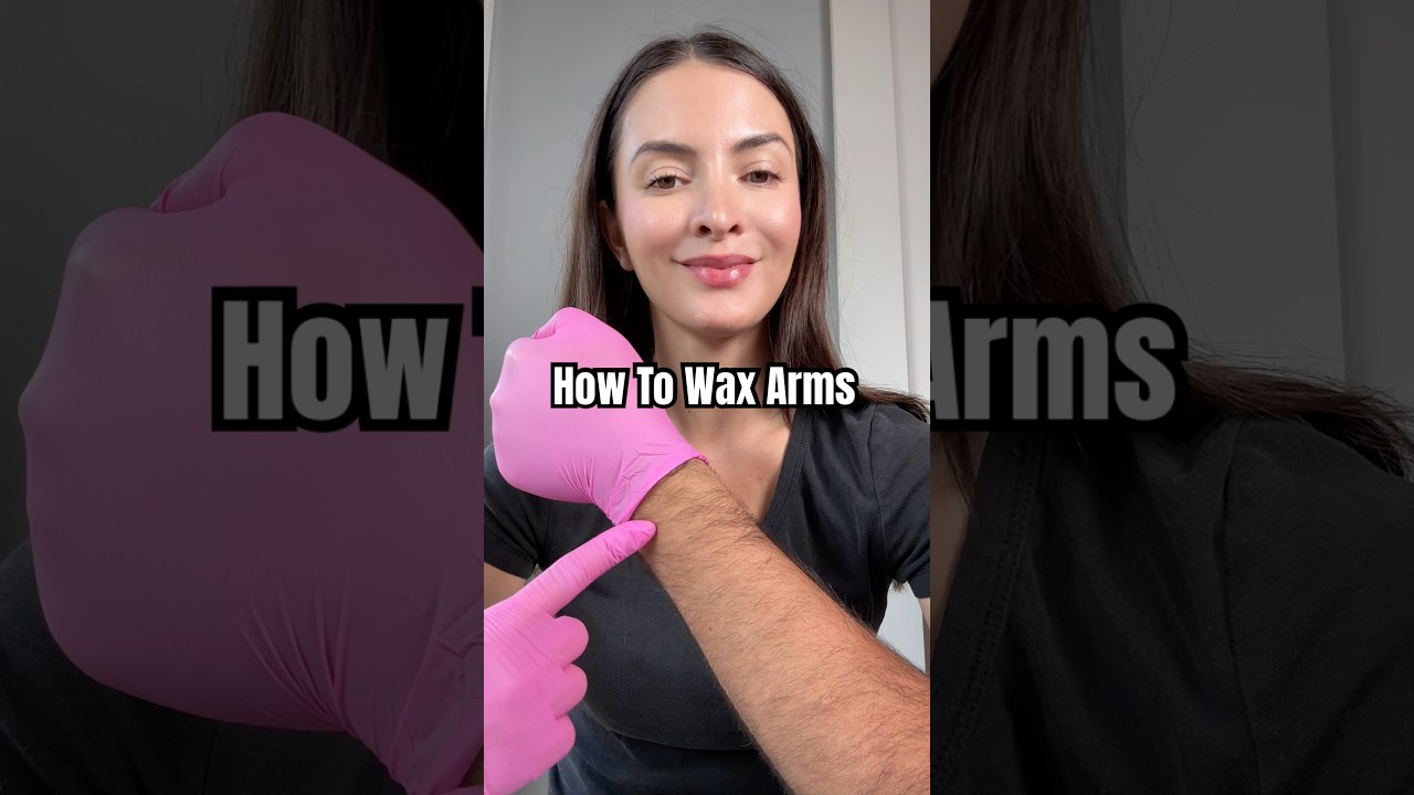 How To Wax Arms At Home 💪
