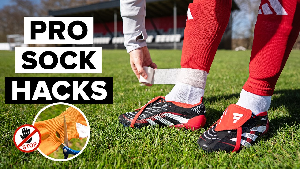 How to wear your socks like the PROS - ultimate sock hacks!