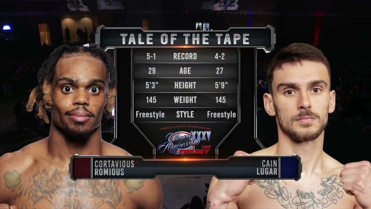 JACKED BEAST Cortavious Romious OVERPOWERS Cain Lugar with 1st Round Armbar! 💪💥