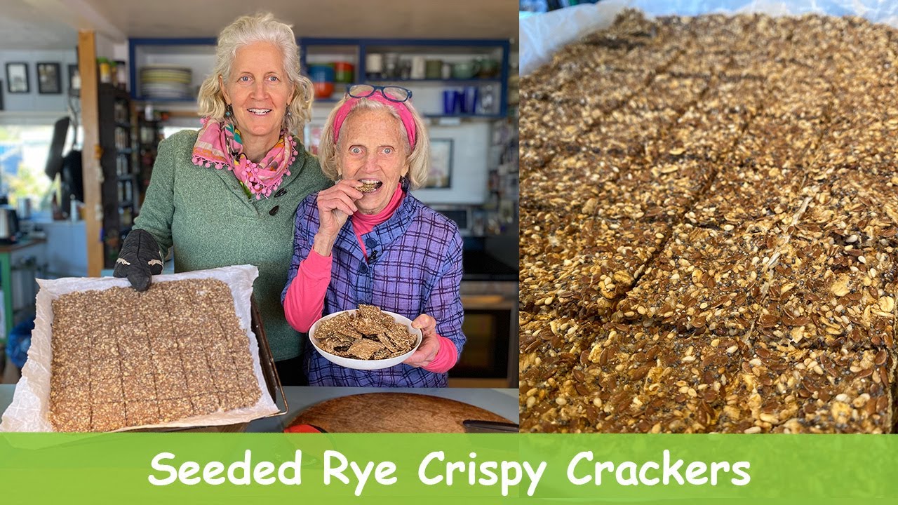 Seeded Rye Crispy Crackers