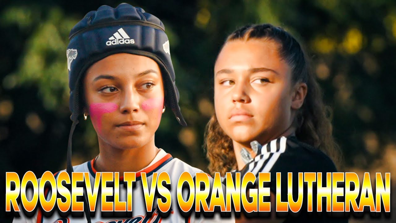 Roosevelt vs Orange Lutheran ‼️ - CIFSS Girls Flag Football Playoffs ⚔️ - Makena Cook Goes OFF 😳🦾