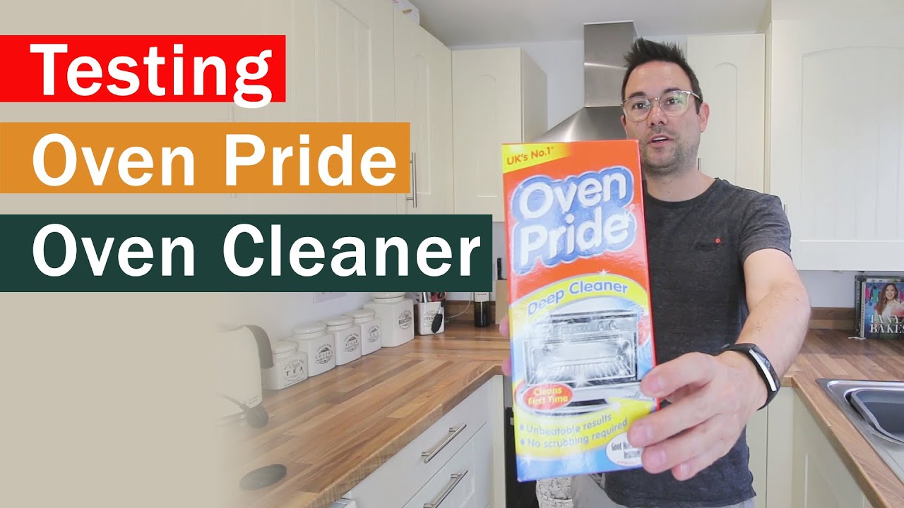 Testing Oven Pride oven cleaner to get my oven really clean