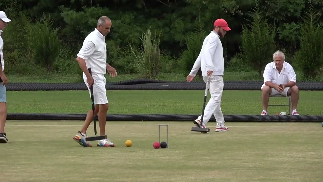 Croquet(GC) M Essick v S Abdelwahab Champ Final Nationals '23; full match, ending restored