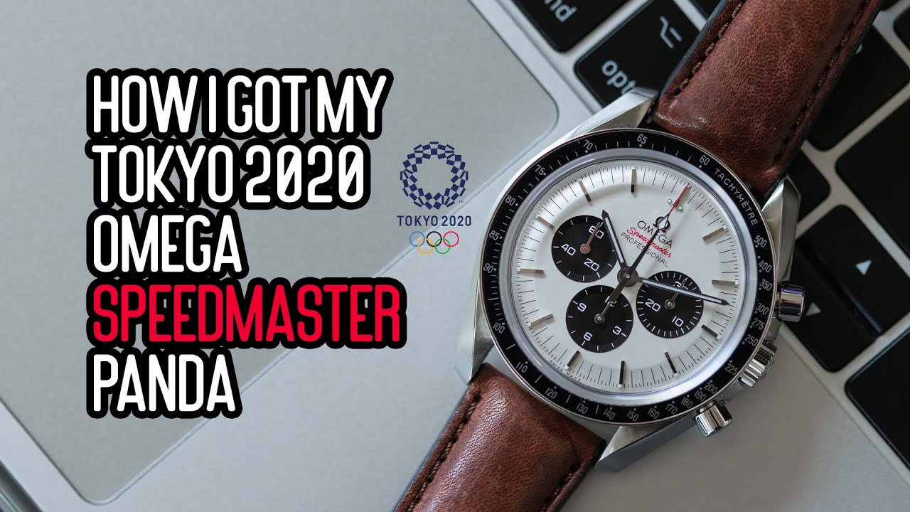 How I got my Tokyo 2020 Omega Speedmaster Panda