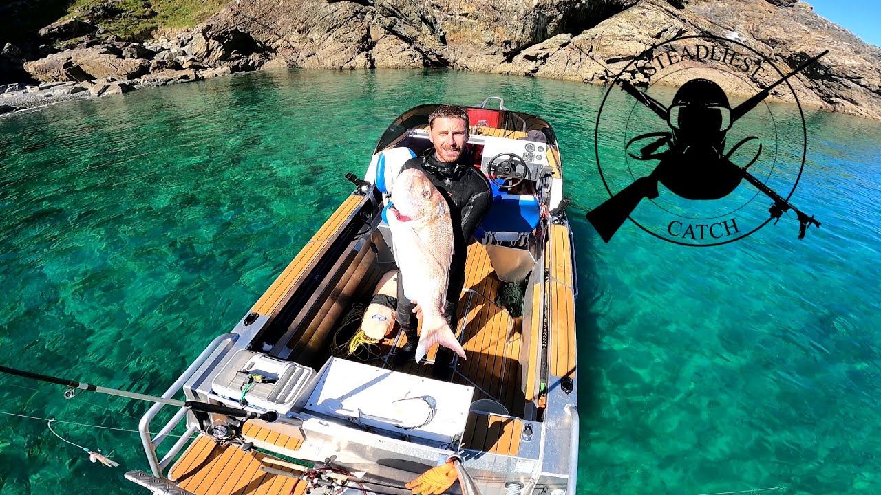 Spearfishing Big SOUTH ISLAND SNAPPER | Catch n' Science | NEW ZEALAND | Steadliest Catch Ep.38