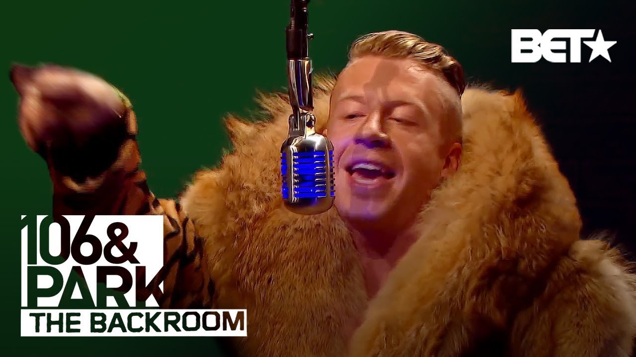 Macklemore in The Backroom | 106 & Park Backroom