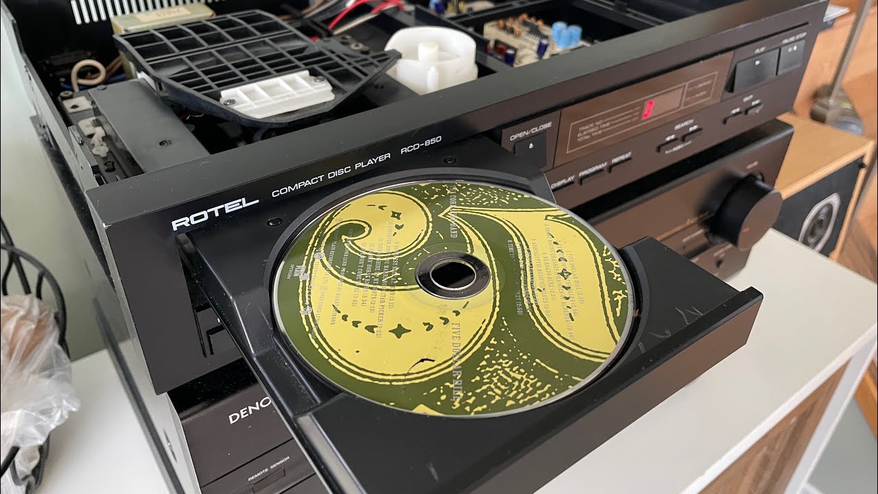 40 year old Rotel CD player is still going strong! 1986 RCD-850