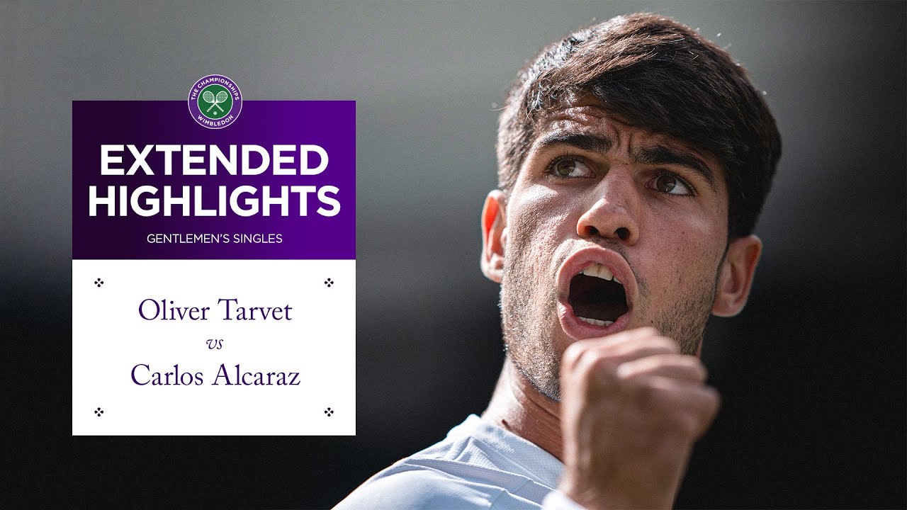 Carlos puts on a show | Oliver Tarvet vs Carlos Alcaraz | Extended Highlights | Wimbledon 2025