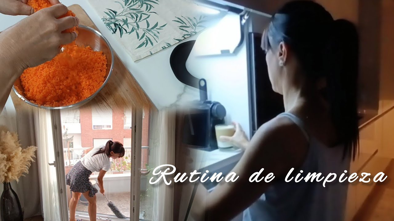 🪻VUELTA A LA RUTINA✨Rutina R&aacute;pida De Limpieza✨🥕PASTEL RIQU&Iacute;SIMO DE ZANAHORIA 🥕
