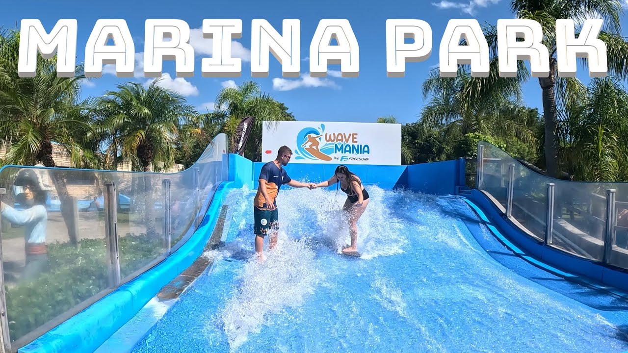 Parque Aqu&aacute;tico Marina Park em Cap&atilde;o da Canoa no Rio Grande do Sul