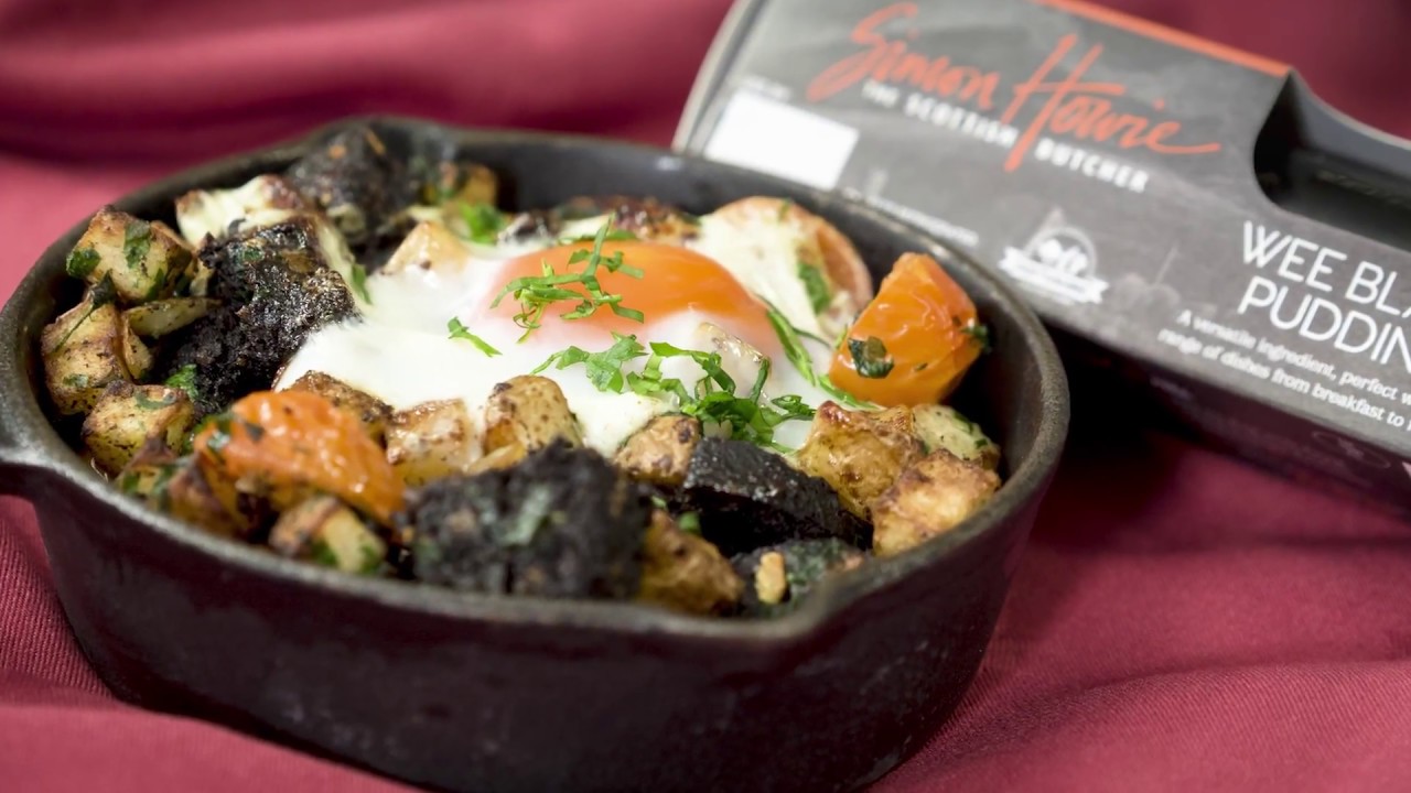 Gary Maclean's Wee Black Pudding Brunch