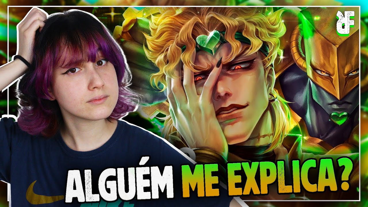 FIQUEI COMPLETAMENTE PERDIDA REAGINDO a Dio Brando (JoJo's Bizarre Adventure) - SUBMISSÃO | Chrono