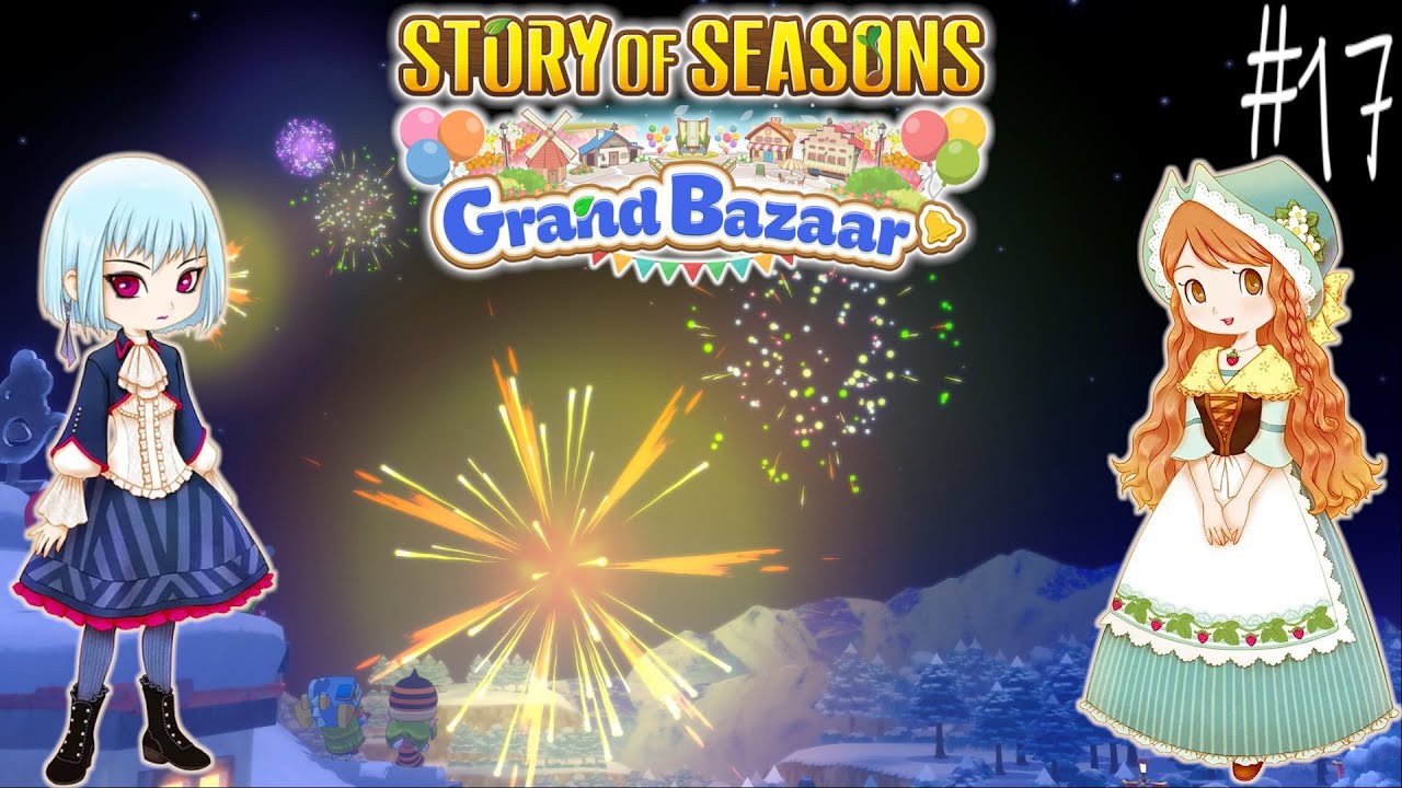 Petani Aragon Nembak June & Sophie Sekaligus - Story of Seasons : Grand Bazaar #17