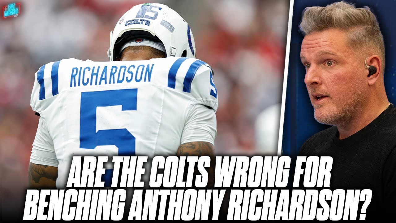 Are The Colts Failing Anthony Richardson By Not Allowing Him To Develop? | Pat McAfee Show