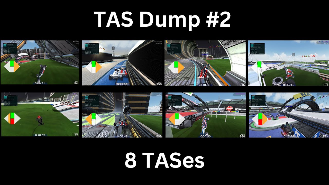 Trackmania TAS Dump #2 (or: 
