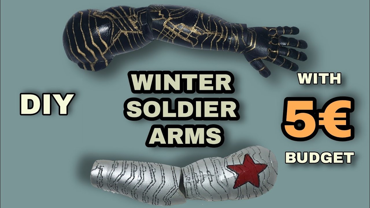 This Is How I've Made Both Winter Soldier Arms With 5€ Budget!