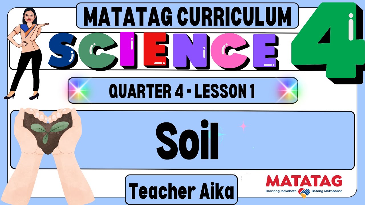 Science 4 Grade 4 Quarter 4 Lesson 1 Soil