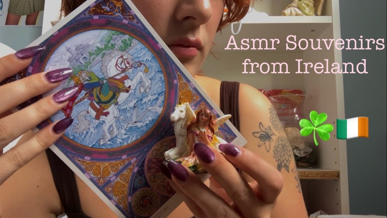 ASMR Souvenirs from Ireland☘ (Faeries, Knights, etc.) *Whispered, Tapping, Overexplaining*