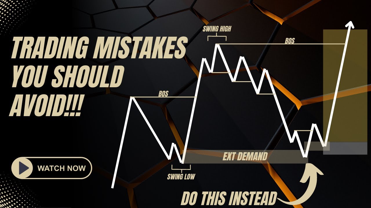 TOP 4 TRADING MISTAKES YOU MUST AVOID!!!