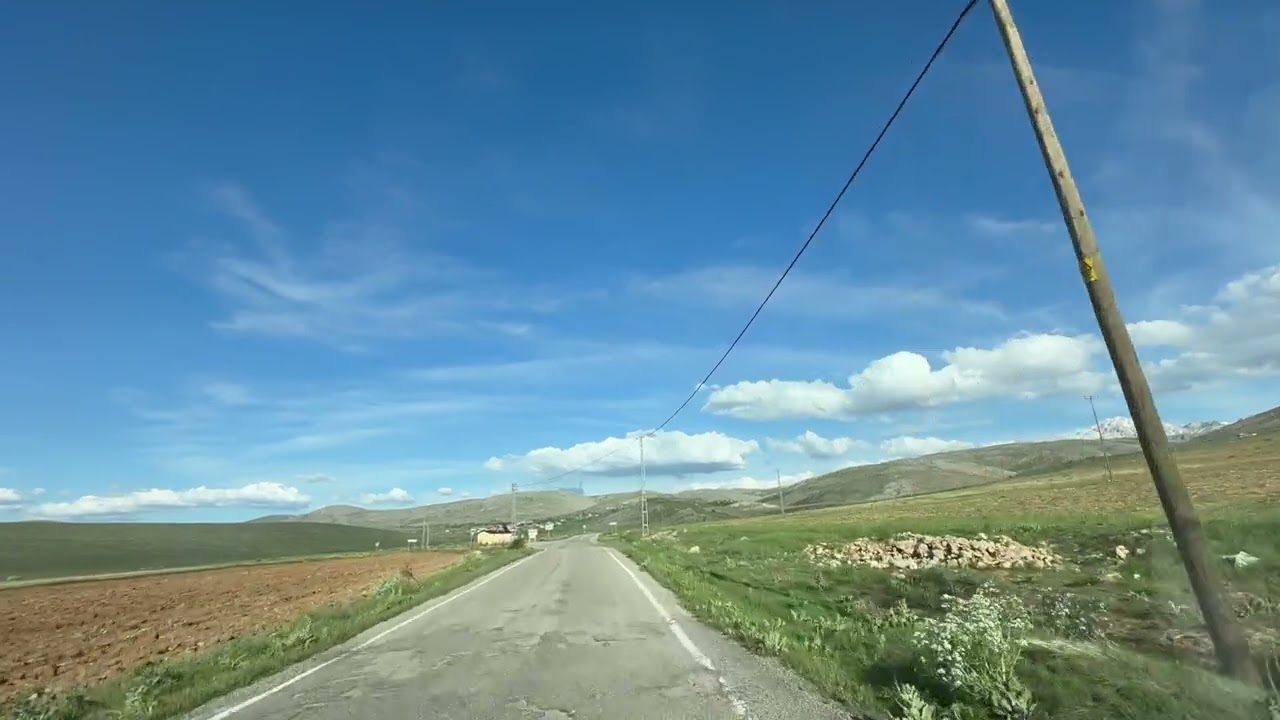 Elbistan'dan köye yolculuk Aylardan Mayis