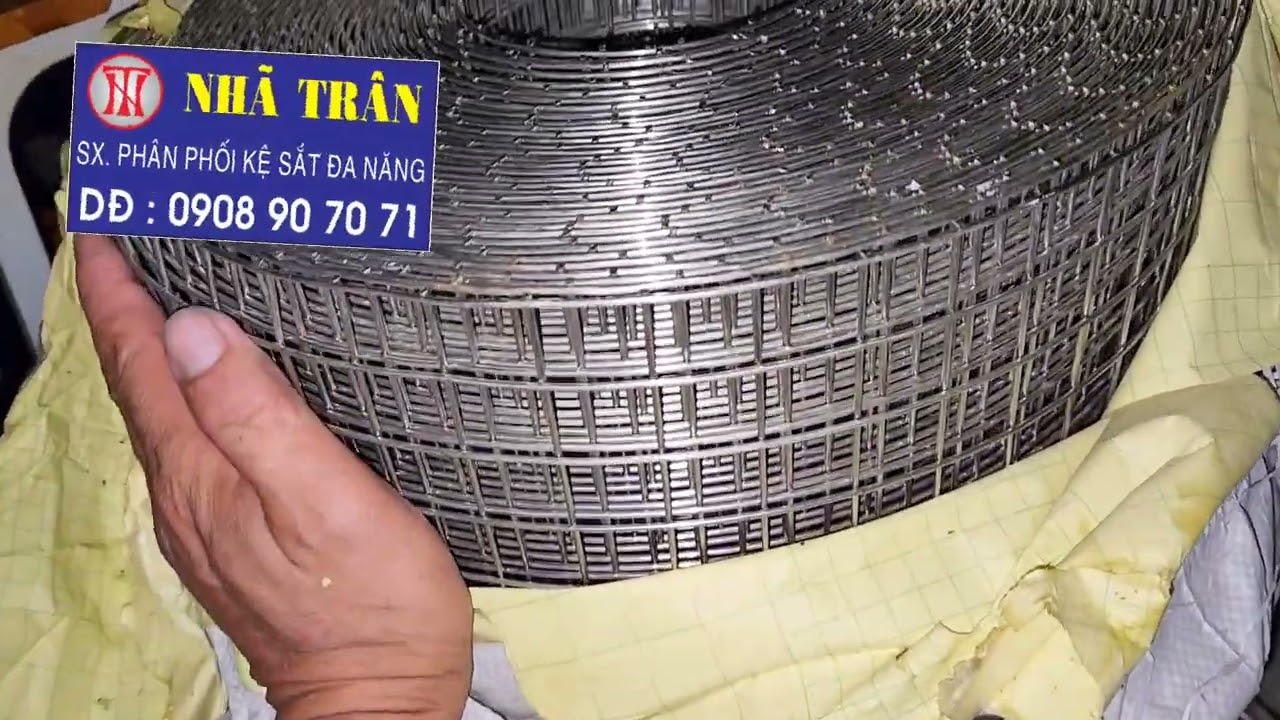 LƯỚI INOX 304 LÀM ĐÁY CHUỒN CHỒN/ NHÃ TRÂN CHANNEL