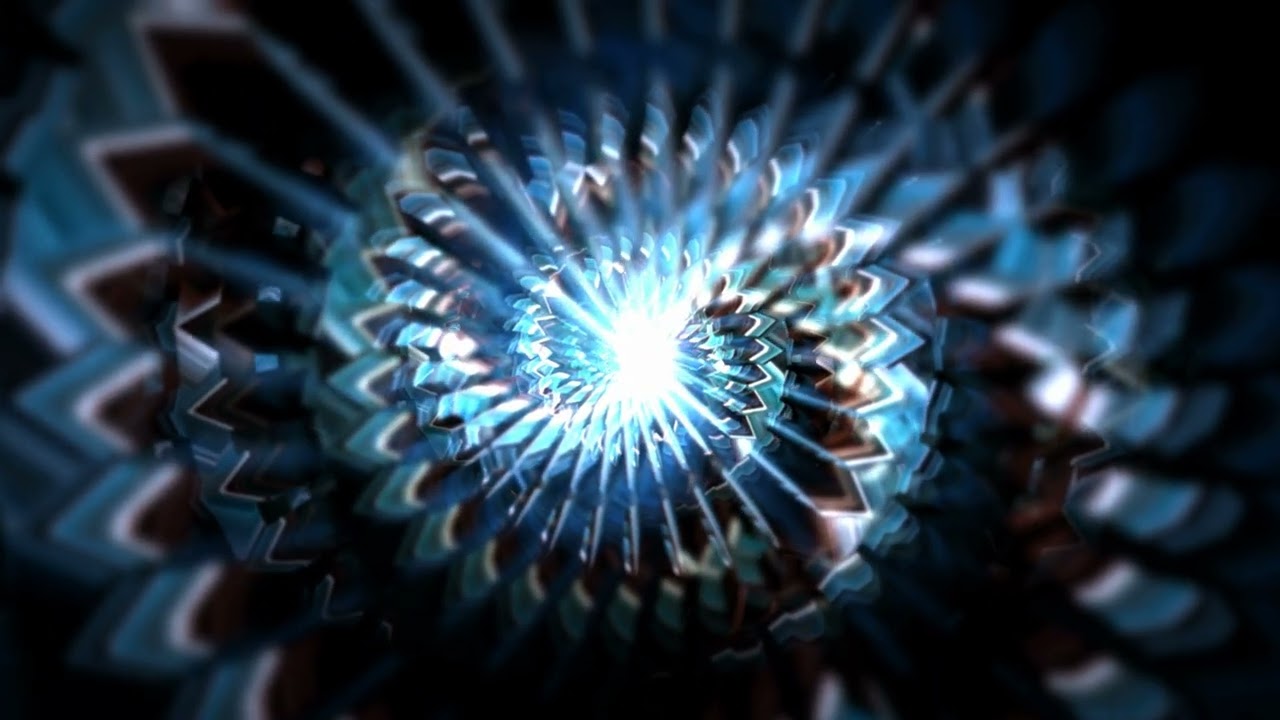 Hypnotic loop visual/wireframe and displace modifier in Blender