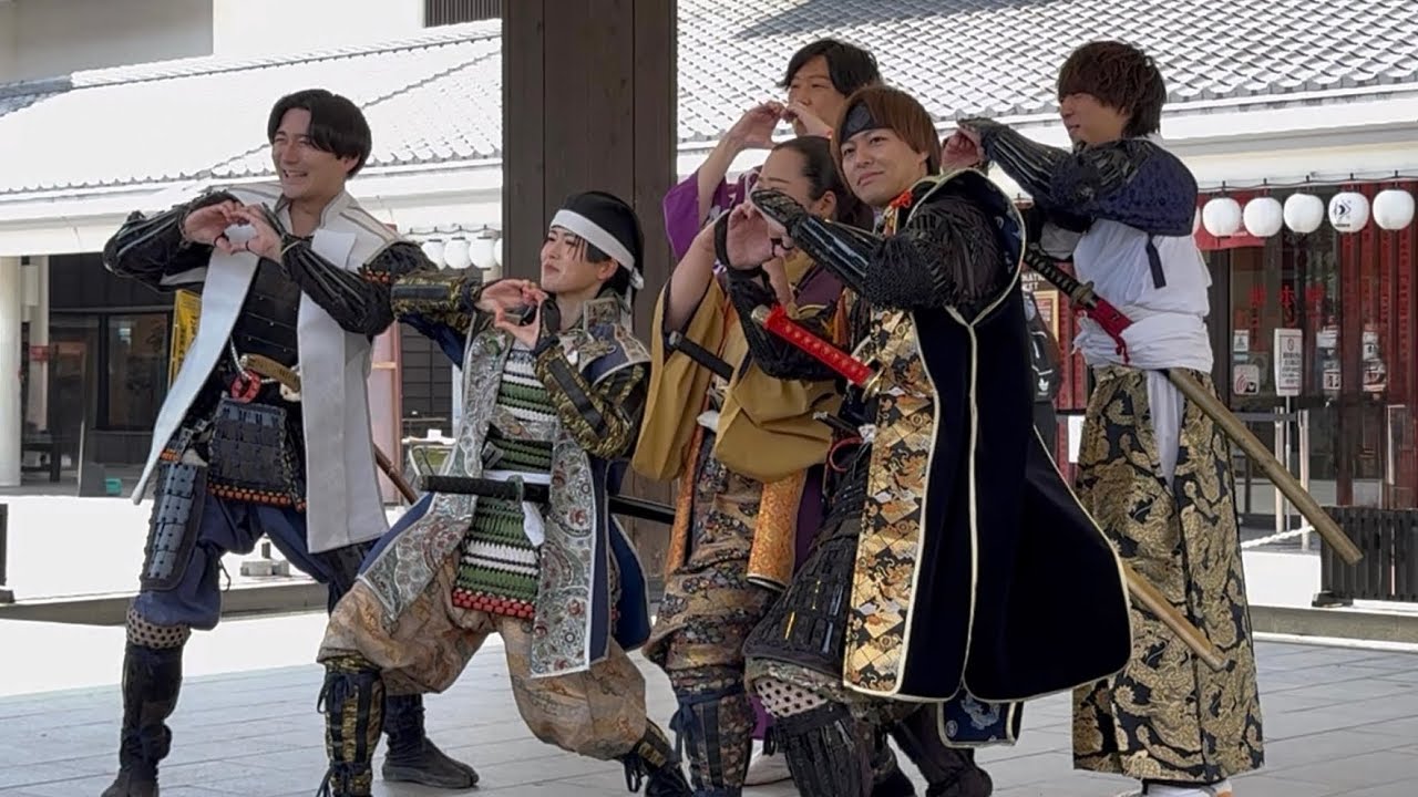 福岡おもてなし武将隊 20260308〜城彩苑 モノチカ②日目