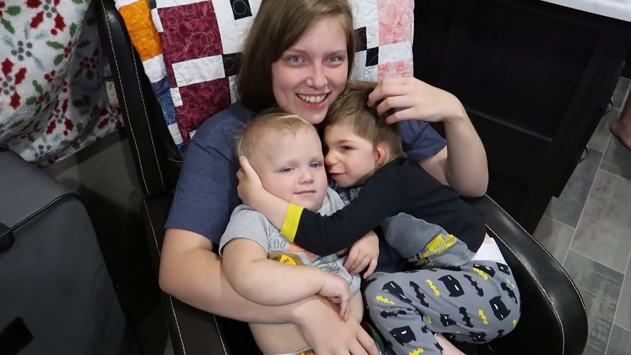 His cousins came to visit