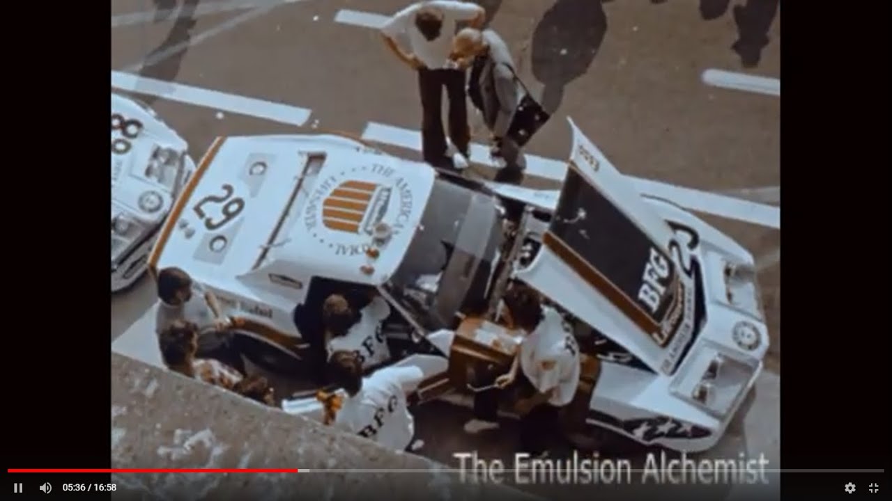 1973 La Mans Documentary on the BF Goodrich Racing team Corvette 
