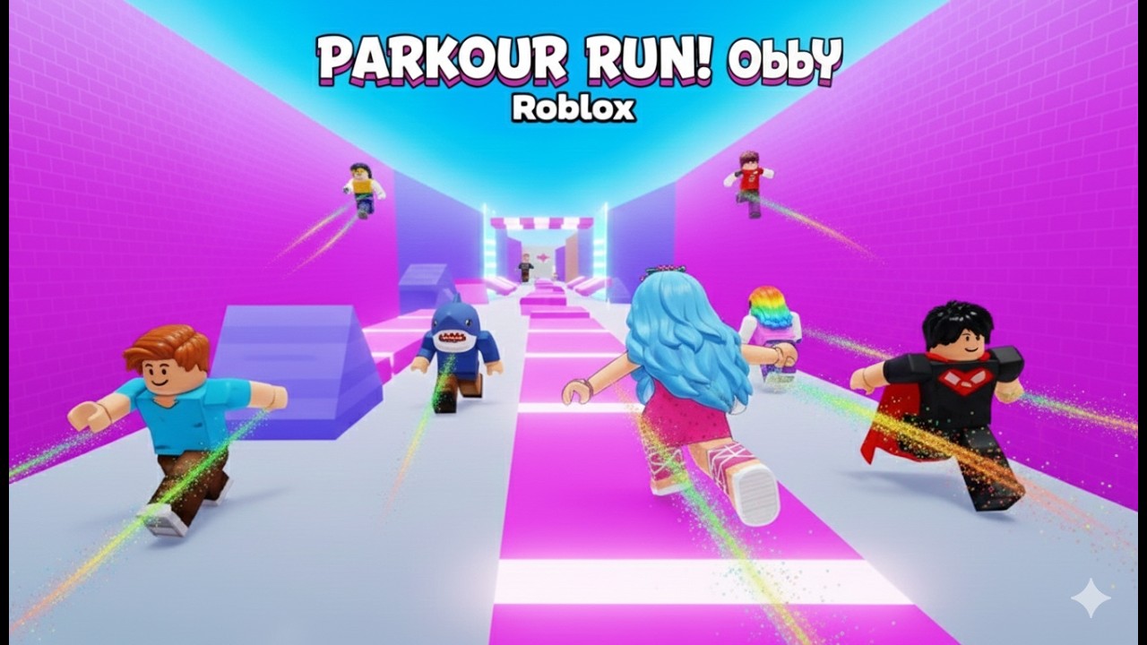 ROBLOX 🌟 Parkour Run!   Full Gameplay!