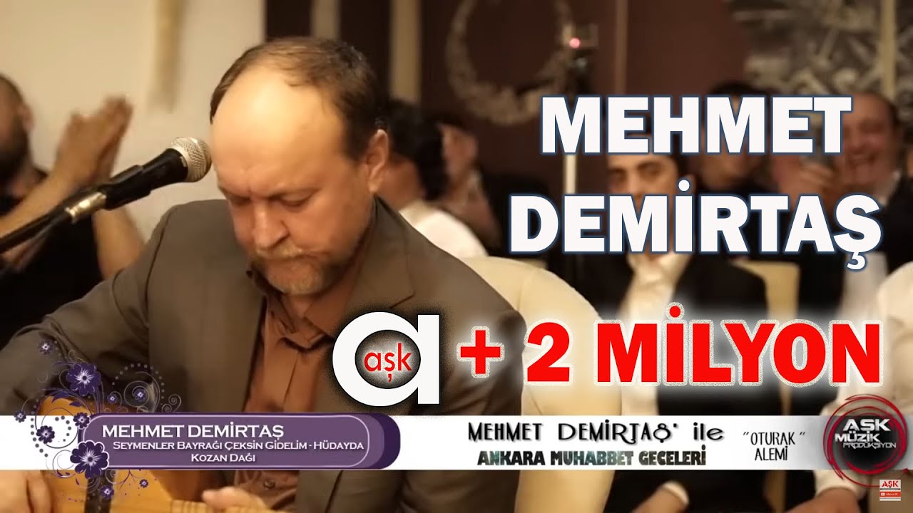 Mehmet Demirtaş - Seymenler Bayrağı Çeksin gidelim / Hüdayda / Kozan Dağı