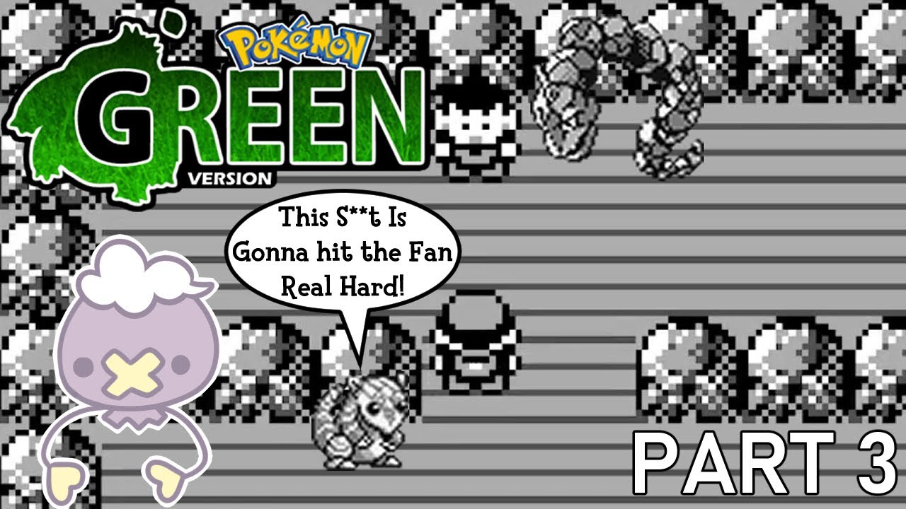 Let's Play Pokémon Green - #3. Gym of ROCK!