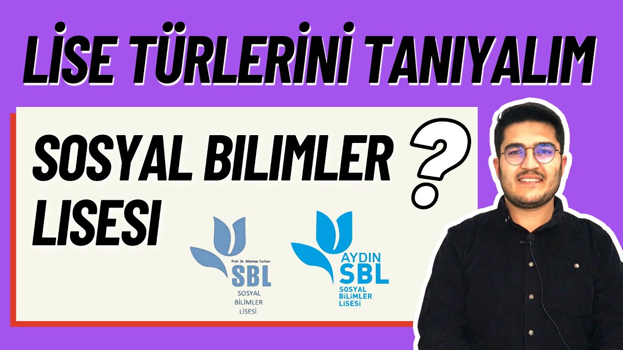 Sosyal Bilimler Lisesi | Lise Türlerini Tanıyalım | LGS 2023